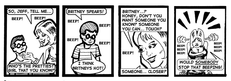 britney spears comix